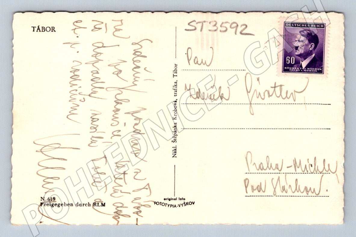 Postcard camp hist mf protectorate 40 years (ST3592)