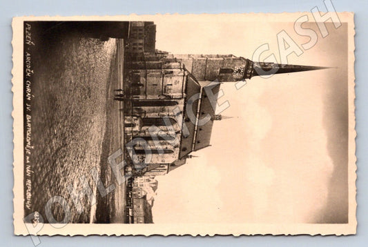 Postcard Pilsen Cathedral of St. Bartholomew (ST3618)