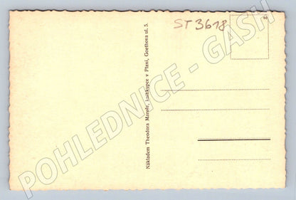 Postcard Pilsen Cathedral of St. Bartholomew (ST3618)