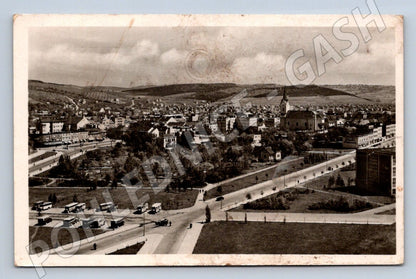 Postcard Gottwaldov Zlín general view (ST3622)