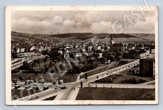Postcard Gottwaldov Zlín general view (ST3622)