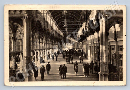 Postcard Marianske Lazne interior of the colonnade (ST3623)