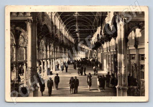 Postcard Marianske Lazne interior of the colonnade (ST3623)