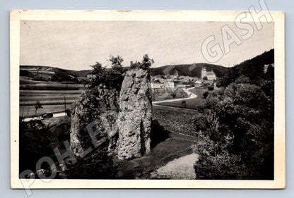 Postcard Sloup u Macochy panorama Moravian Karst (ST3625)
