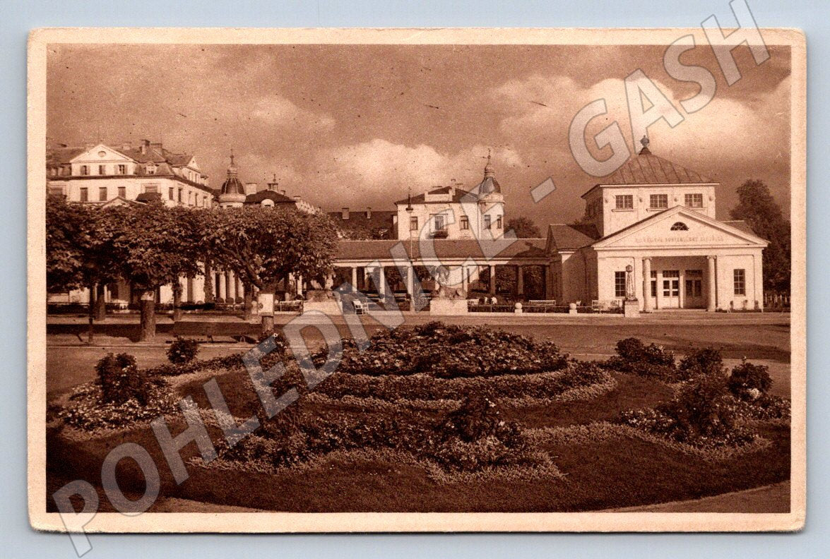 Postcard Františkovy Lázně Spa Square (ST3626)