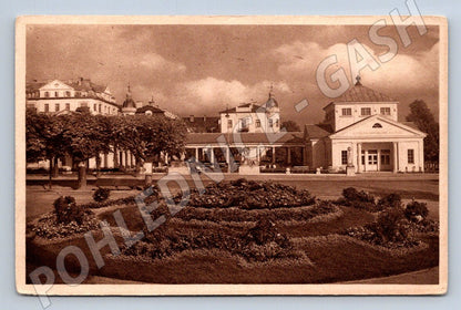 Postcard Františkovy Lázně Spa Square (ST3626)