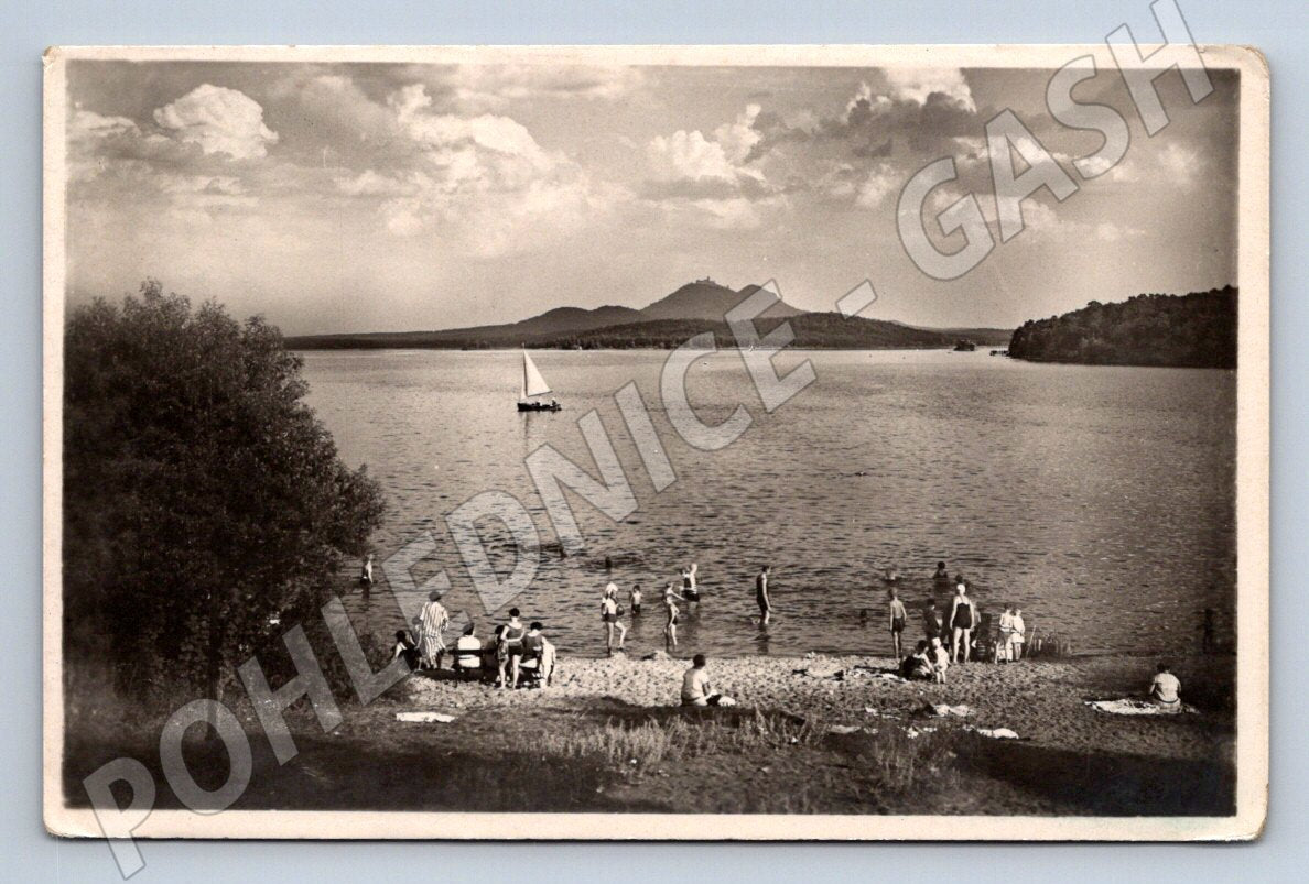 Postcard Doksy Staré Splavy Mácha Lake (ST3646)