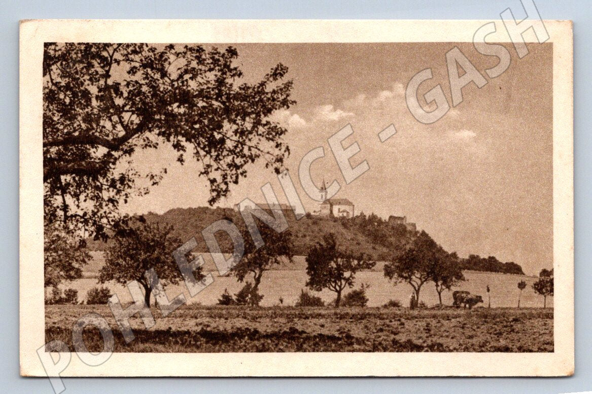 Postcard Kracík's ruins of Konstantinovy ​​Lázně (ST3652)