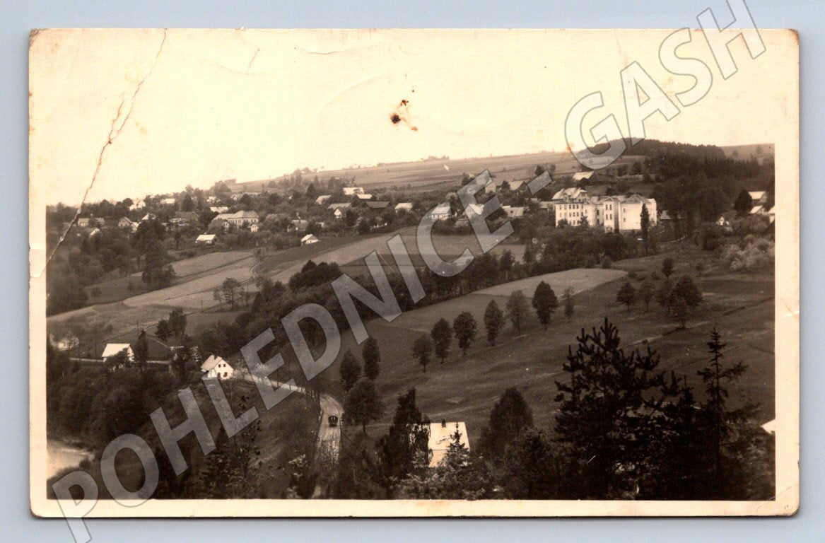 Postcard Benešov u Semil historical (ST3655)