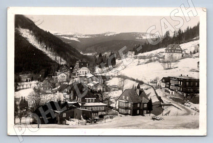 Postcard Špindlerův Mlýn Giant Mountains winter (ST3656)