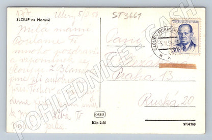 Postcard Sloup na Moravě historical (ST3661)