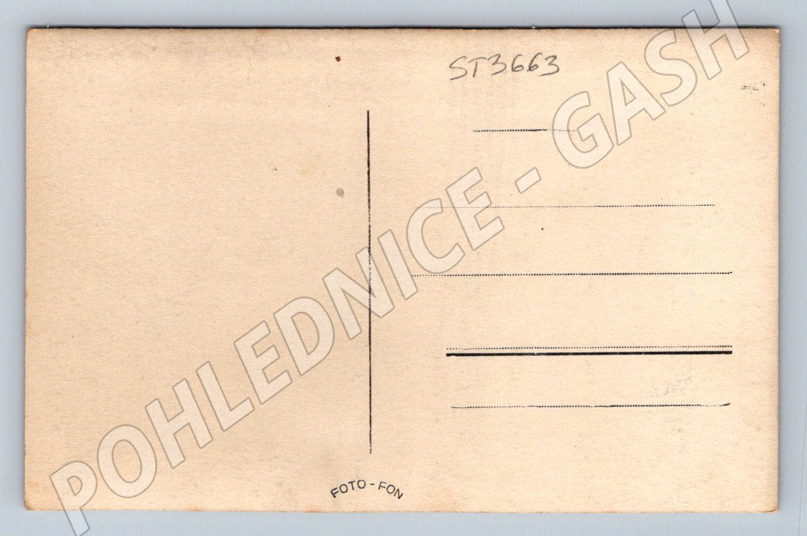 Postcard Giant Mountains Sněžka Giant Hut (ST3663)