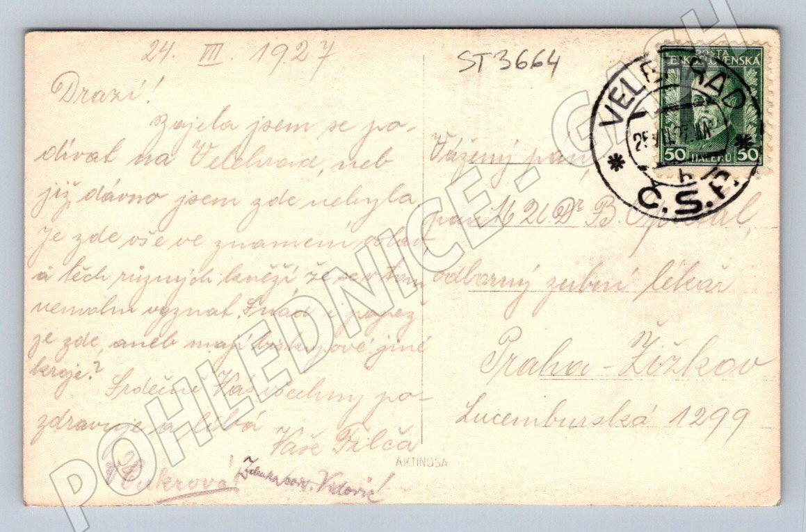 Postcard Velehrad Basilica of St. Cyril and Methodius (ST3664)