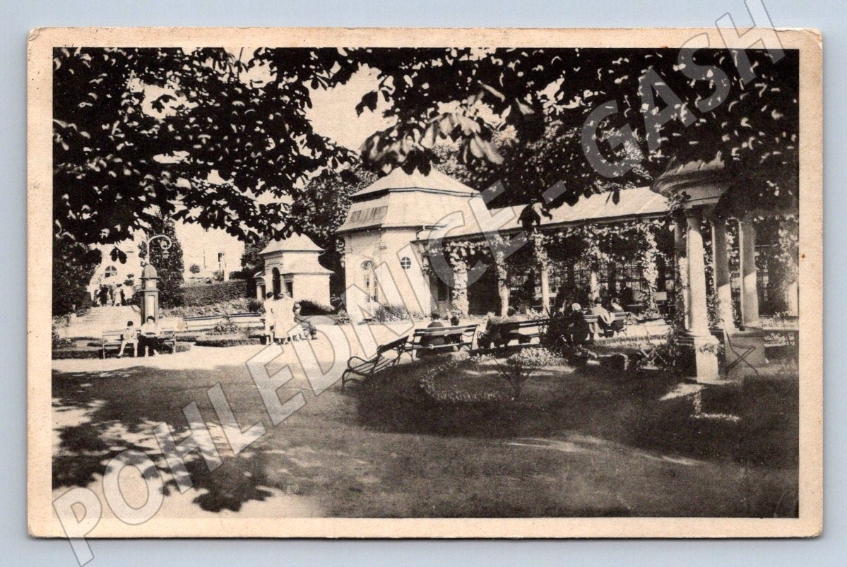 Postcard Libverda Spa Colonnade (ST3665)