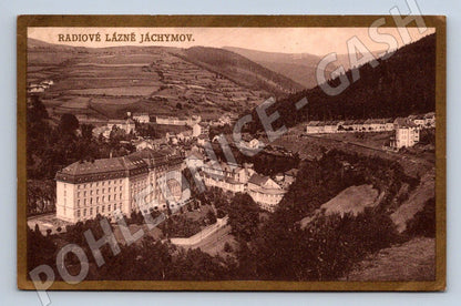 Postcard Jáchymov radium spa (ST3668)