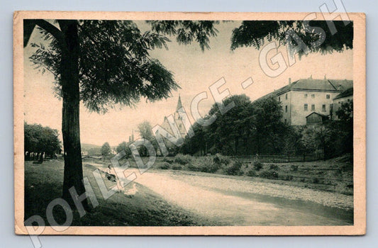 Postcard Valašské Meziříčí Castle (ST3670)