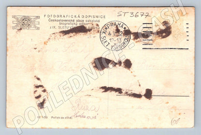 Postcard IX All-Sokol Festival Prague 1932 (ST3677)