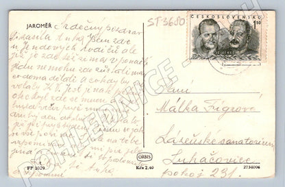 Postcard Jaroměř historical (ST3680)