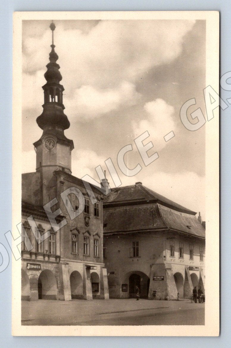 Postcard Svitavy Stalin Square (ST3682)