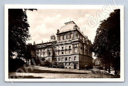 Postcard Pilsen historical building (ST3683)