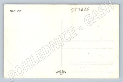 Postcard Náchod castle and town (ST3686)