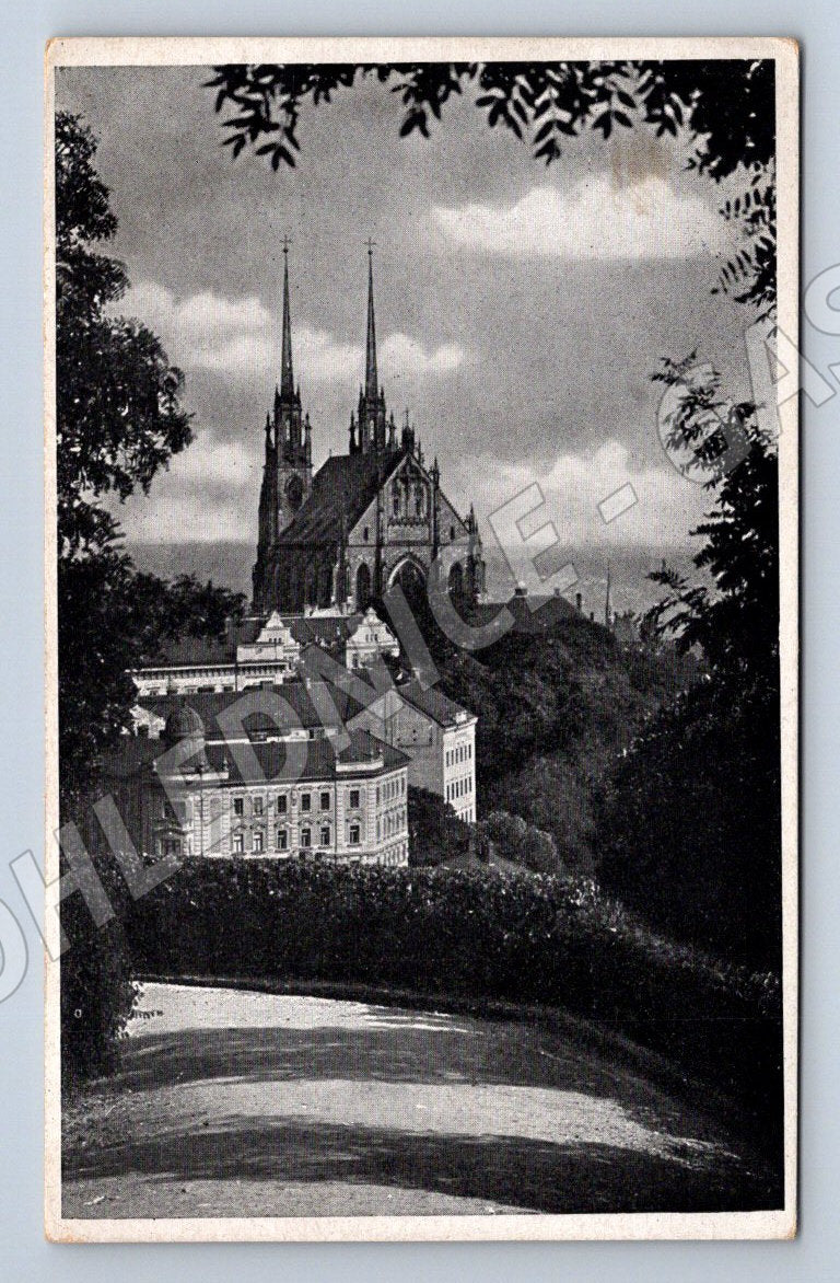 Postcard Brno Petrov Cathedral of St. Peter and Paul (ST3692)
