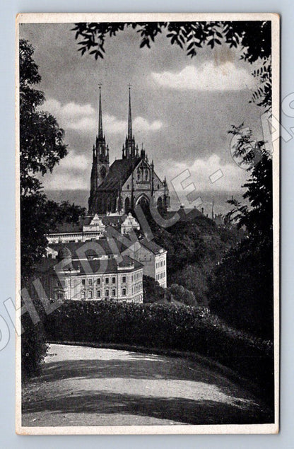 Postcard Brno Petrov Cathedral of St. Peter and Paul (ST3692)