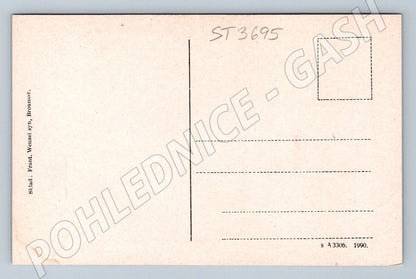 Postcard Adršpach Rocks panorama II colored (ST3695)