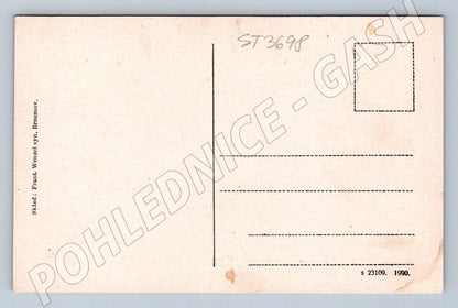 Postcard Adršpach Rocks Mayor and Mrs. (ST3698)