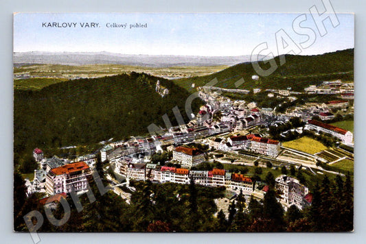 Postcard Karlovy Vary general view (ST3703)
