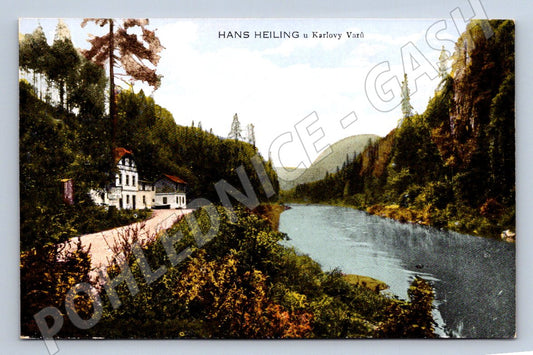 Postcard Hans Heiling near Karlovy Vary (ST3704)