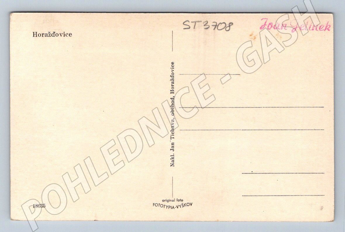 Postcard Horažďovice historical (ST3708)