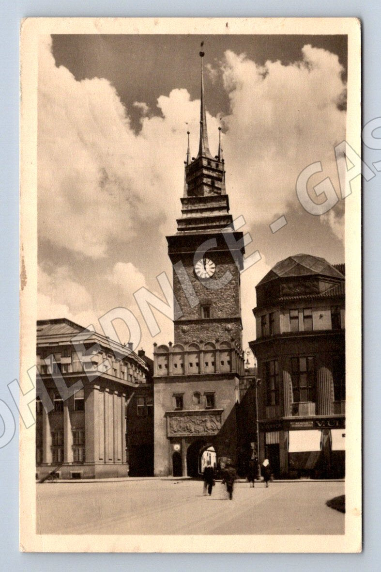 Postcard Pardubice Green Gate 1948 (ST3711)
