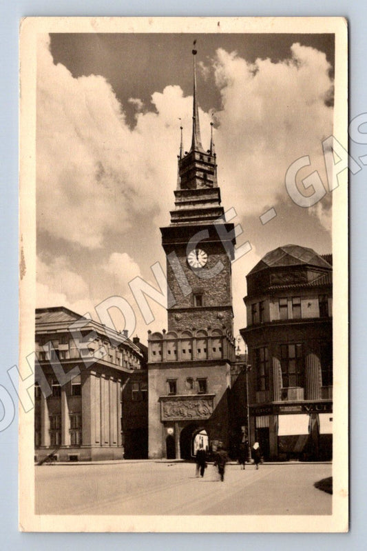 Postcard Pardubice Green Gate 1948 (ST3711)