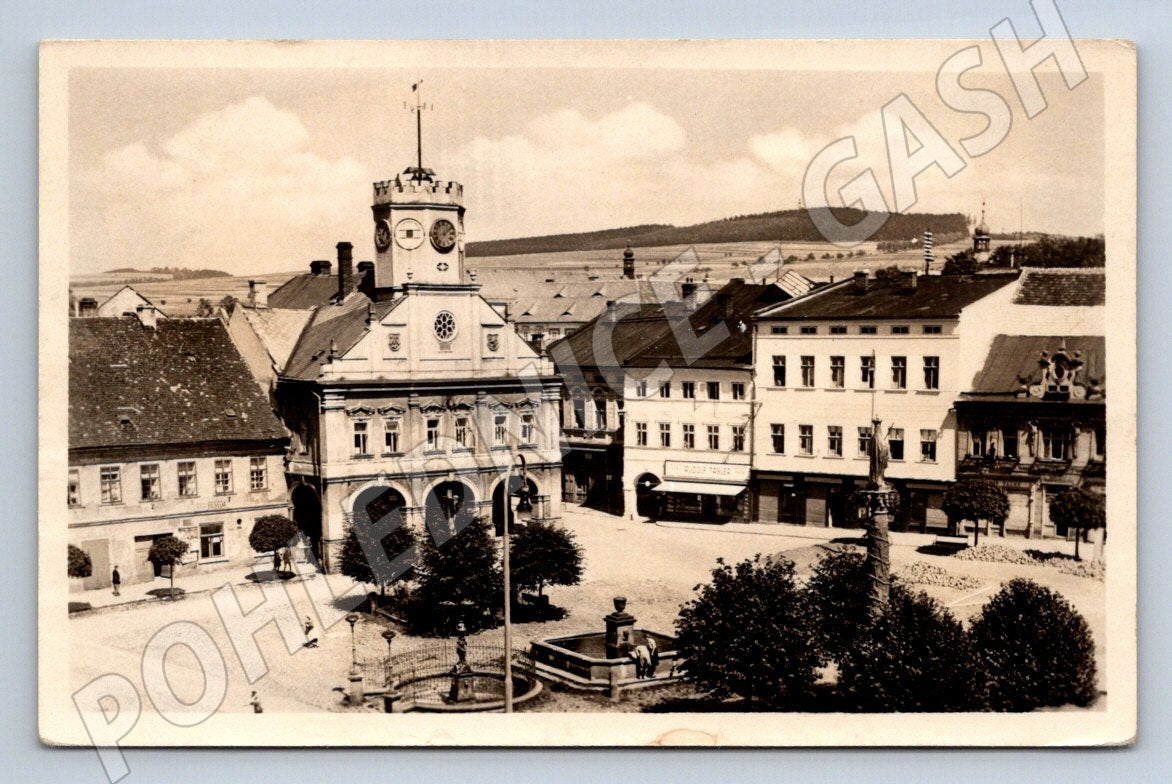 Postcard Police nad Metují Square Orbis (ST3724)