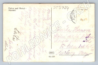 Postcard Police nad Metují Square Orbis (ST3724)