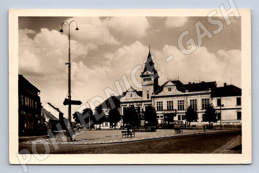 Postcard Stará Boleslav square historical (ST3728)
