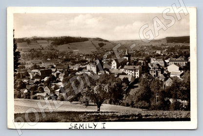 Semily historical postcard (ST3730)