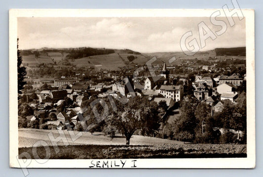 Semily historical postcard (ST3730)