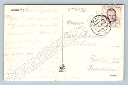 Semily historical postcard (ST3730)