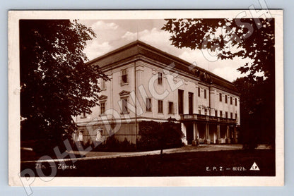 Postcard Zlín castle historical (ST3736)