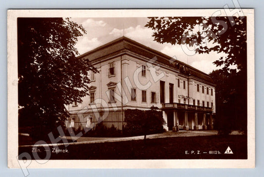 Postcard Zlín castle historical (ST3736)