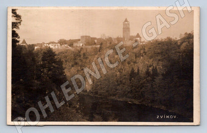 Postcard Zvíkov Castle, historical (ST3745)