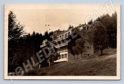 Postcard Spa Luhačovice Miramonti 1931 (ST3772)