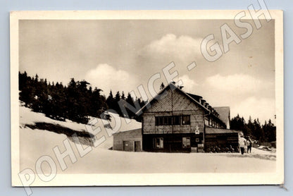 Postcard Mountain Chalet Barbara Czechoslovakia (ST3776)