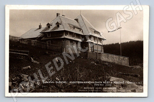 Postcard Šumava Klostermann's cottage Modrava (ST3781)
