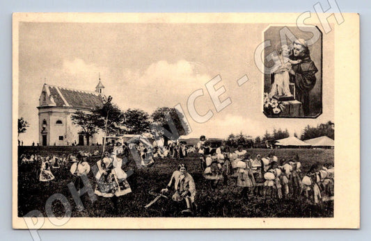 Postcard Saint Anthony of Padua folk costumes (ST3784)