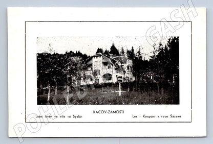 Postcard Kácov Zámostí villa U Syslů (ST3789)