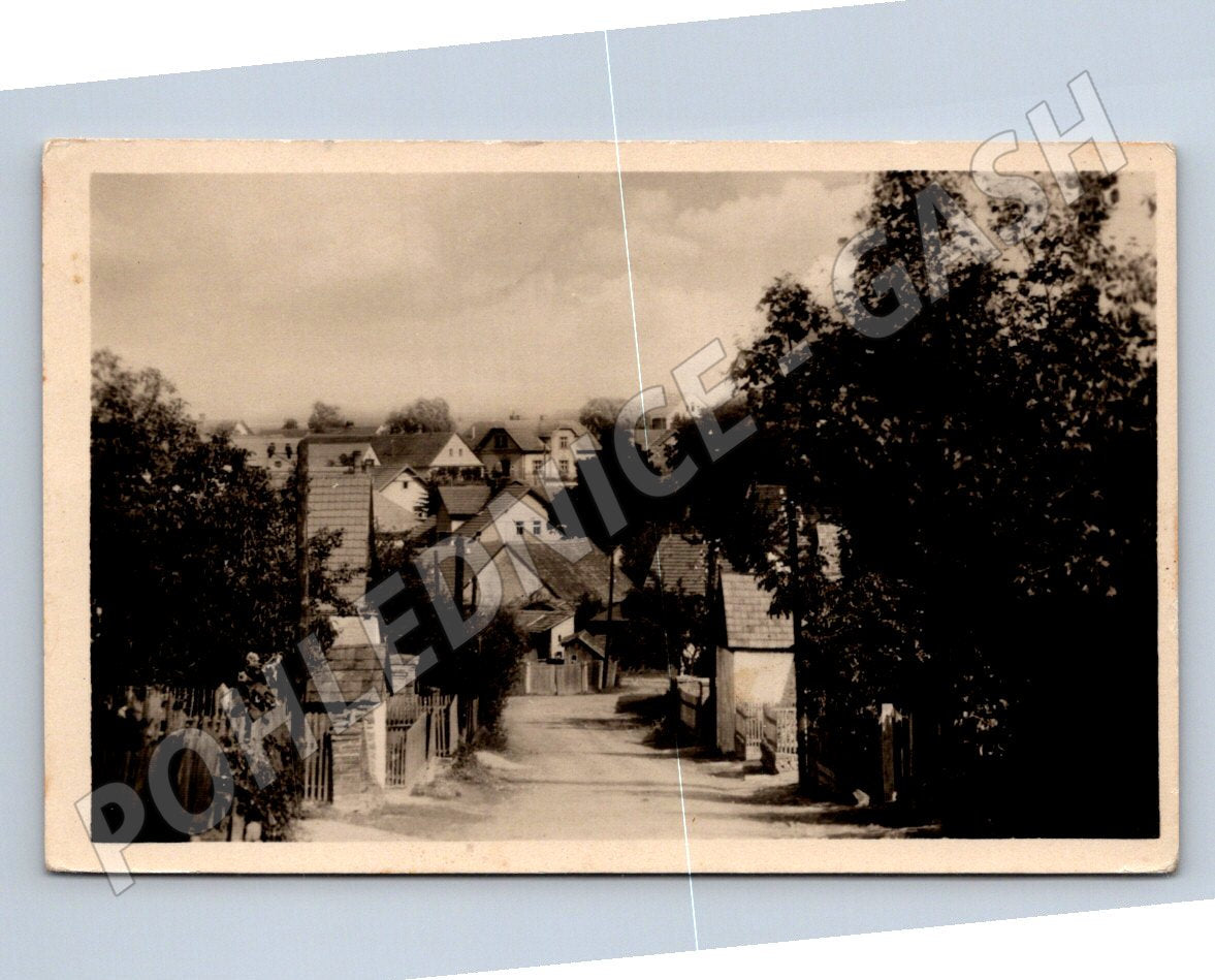 Postcard Jílovice Czechoslovakia black and white (ST3795)