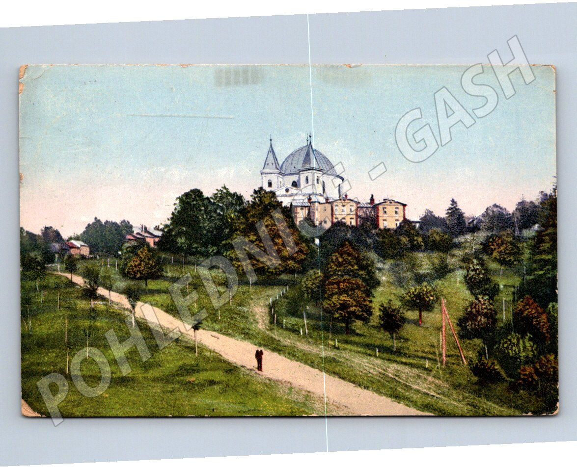 Postcard Svatý Hostýn colored 1926 (ST3798)
